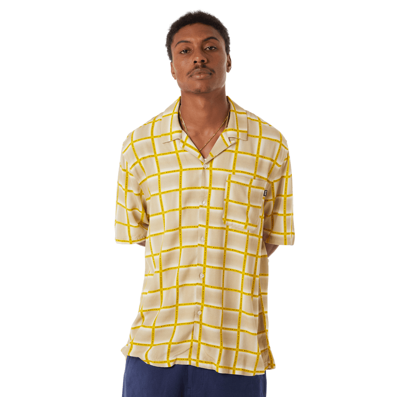 HUF Flynn Resort Shirt Mustard