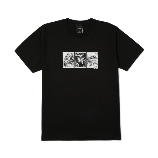 HUF Fossil Fuel T-Shirt Black