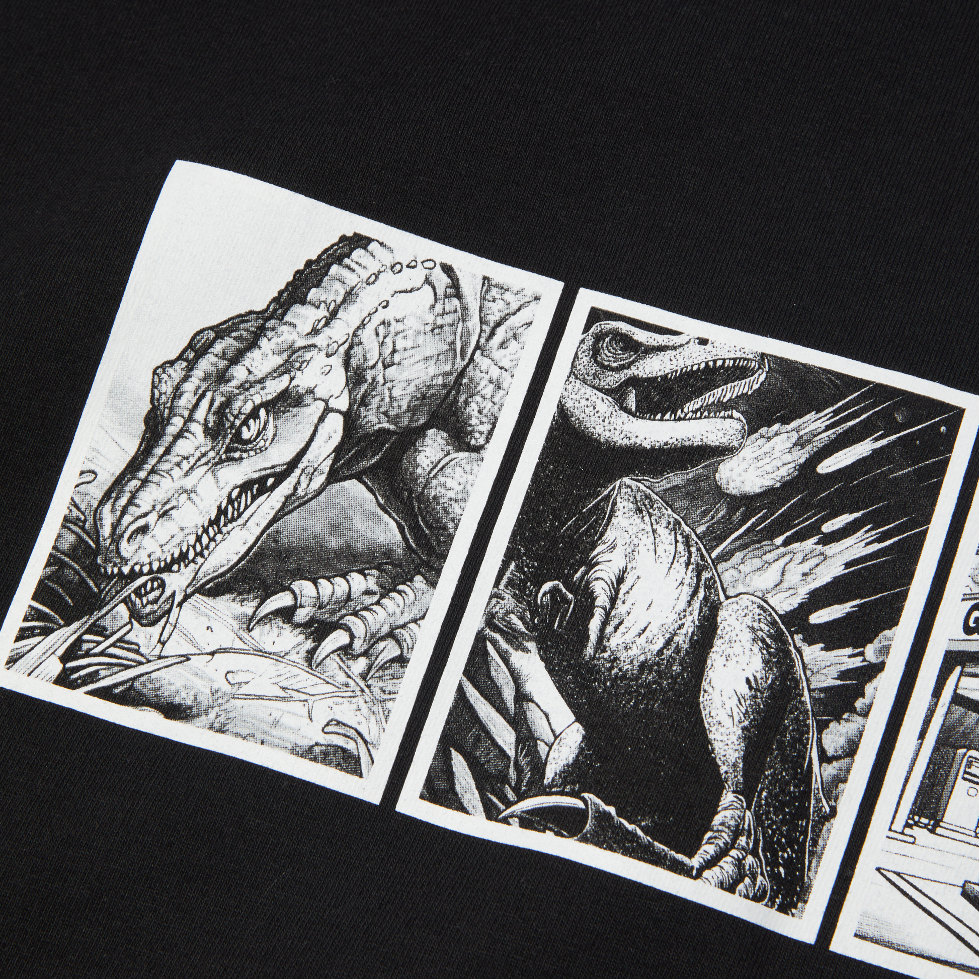 HUF Fossil Fuel T-Shirt Black