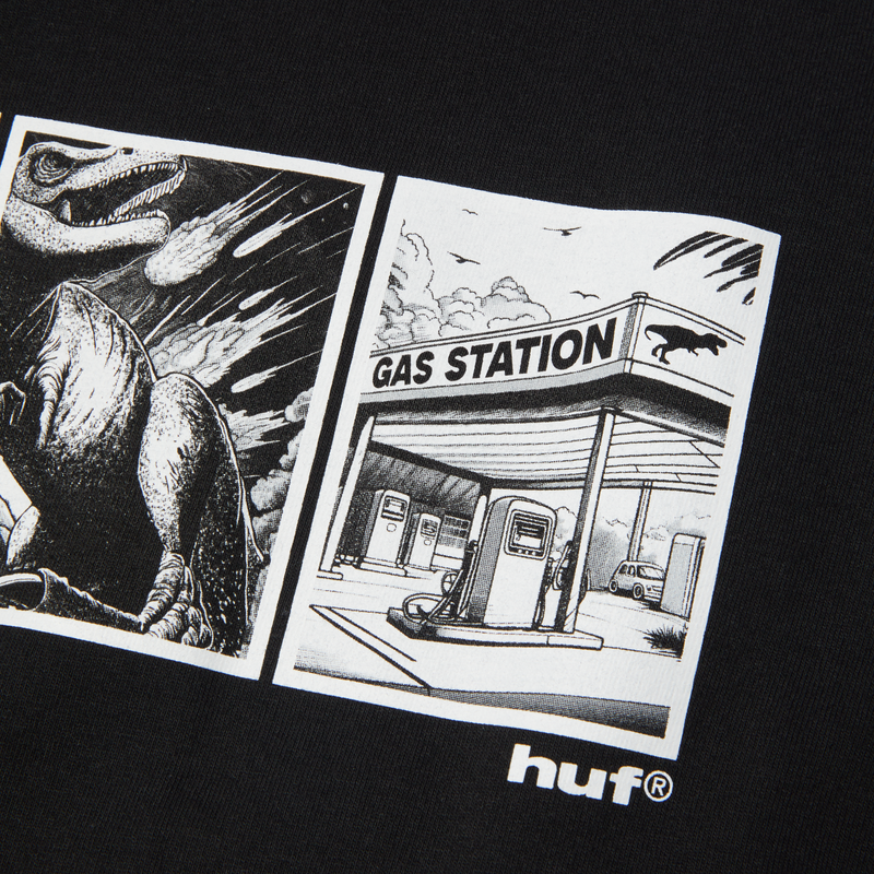 HUF Fossil Fuel T-Shirt Black