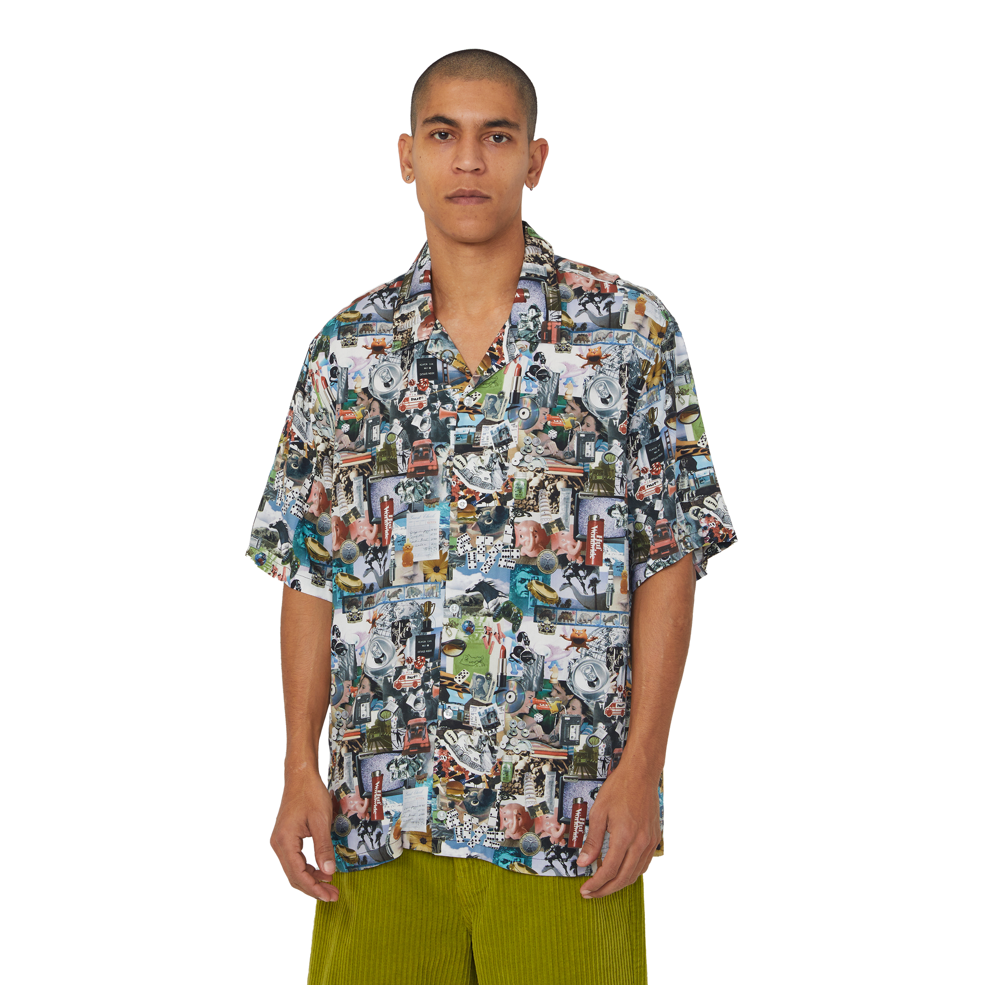 HUF From The Road Resort Shirt Multi