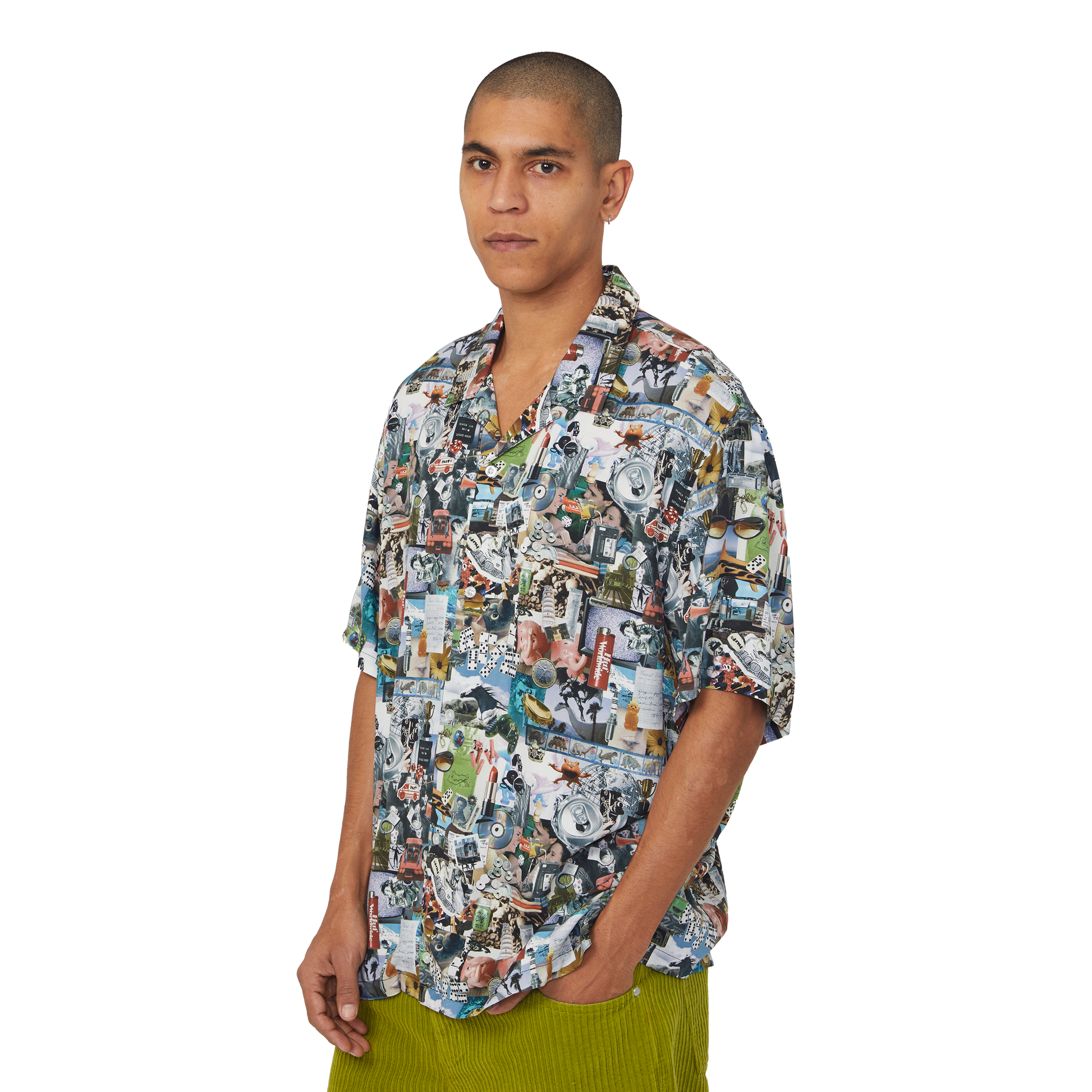 HUF From The Road Resort Shirt Multi