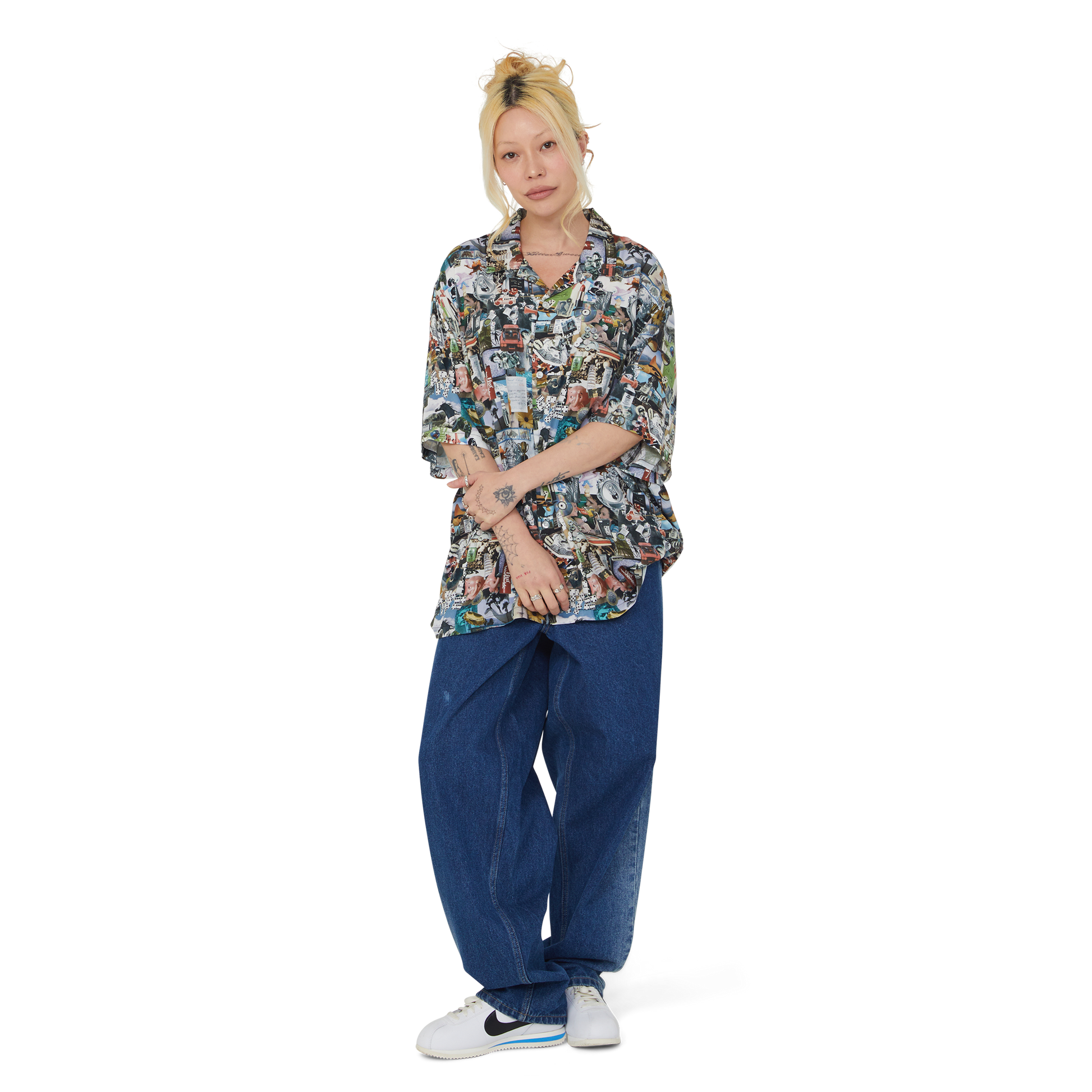 HUF From The Road Resort Shirt Multi