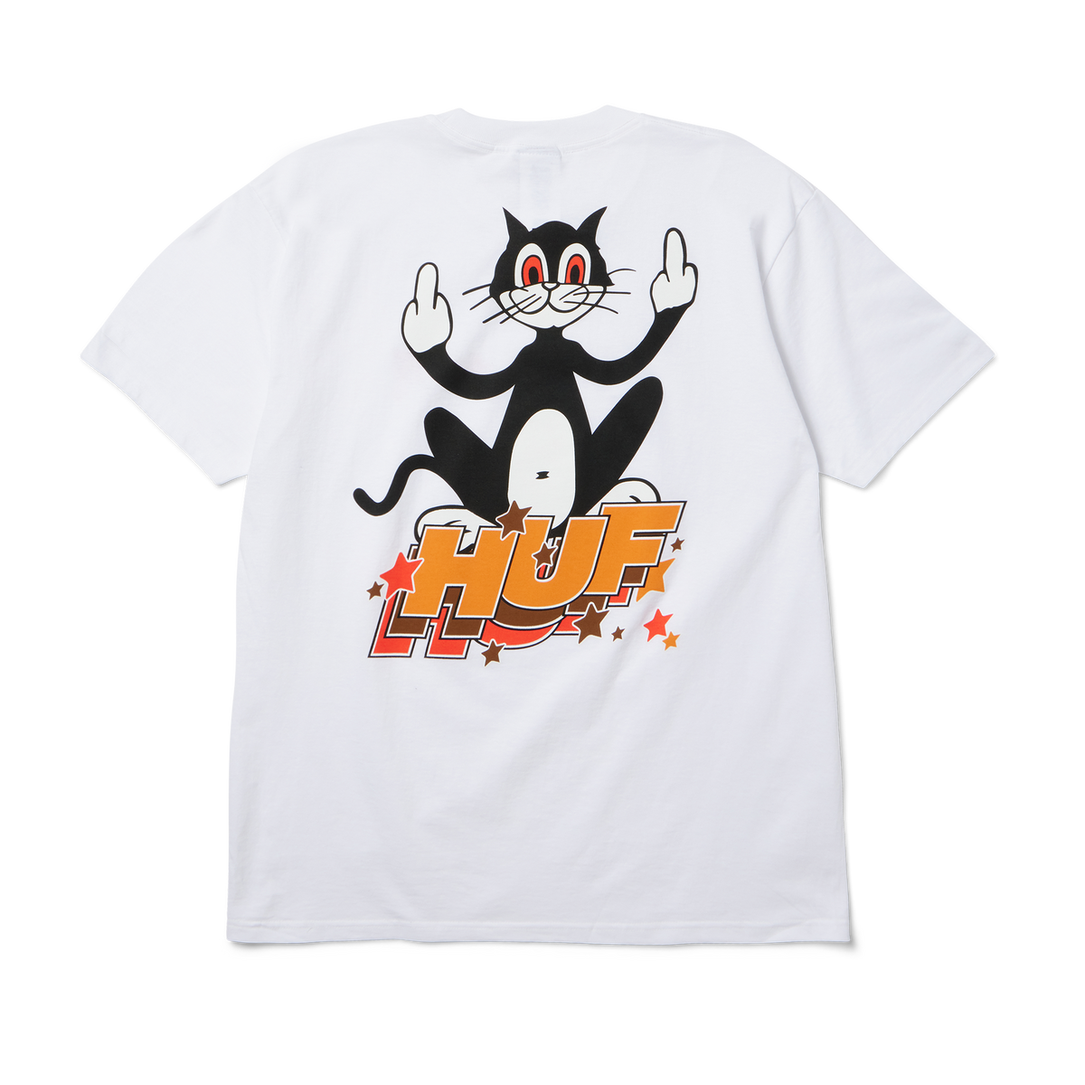 HUF FTW Cat T-Shirt White