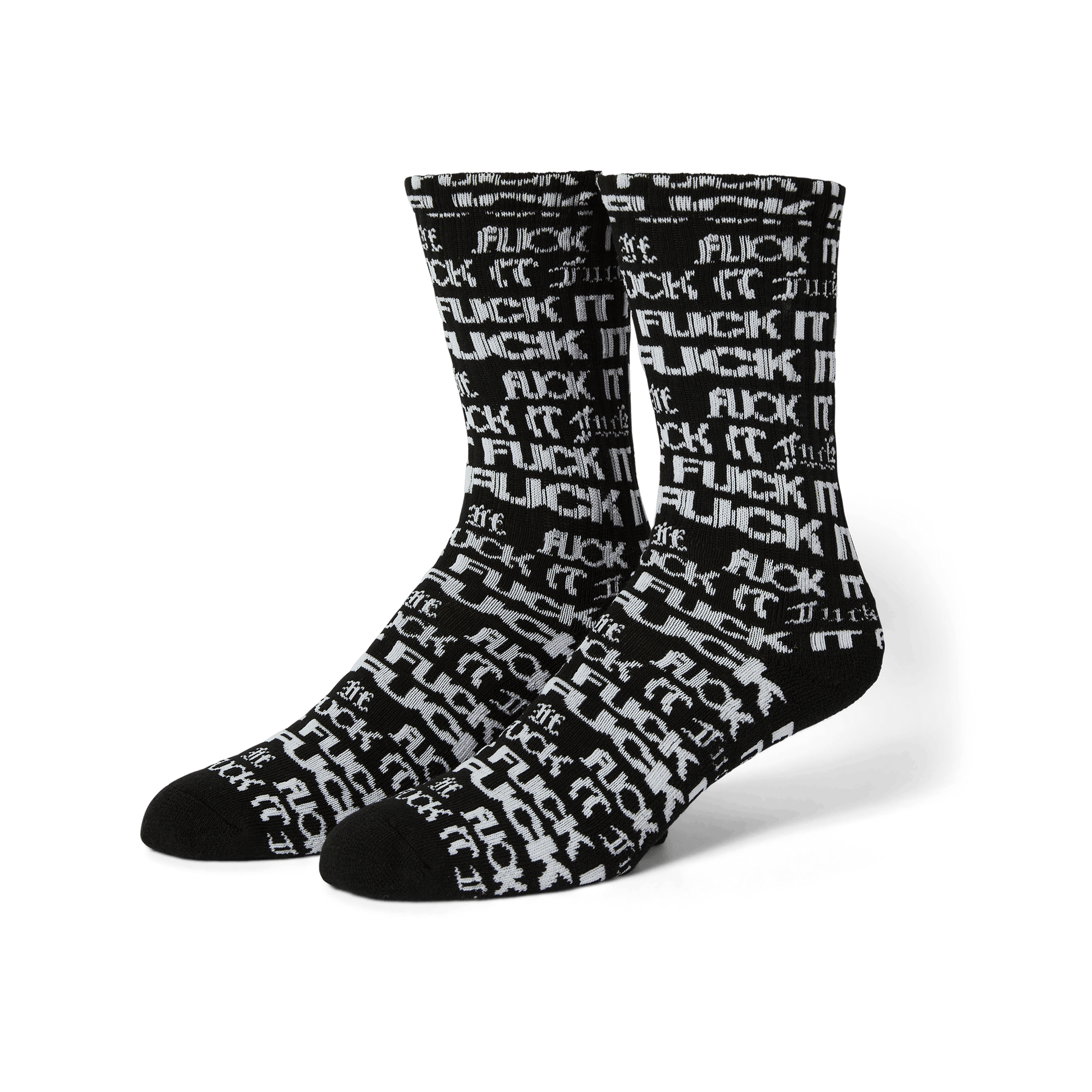 HUF Fuck It Flyer Sock Black
