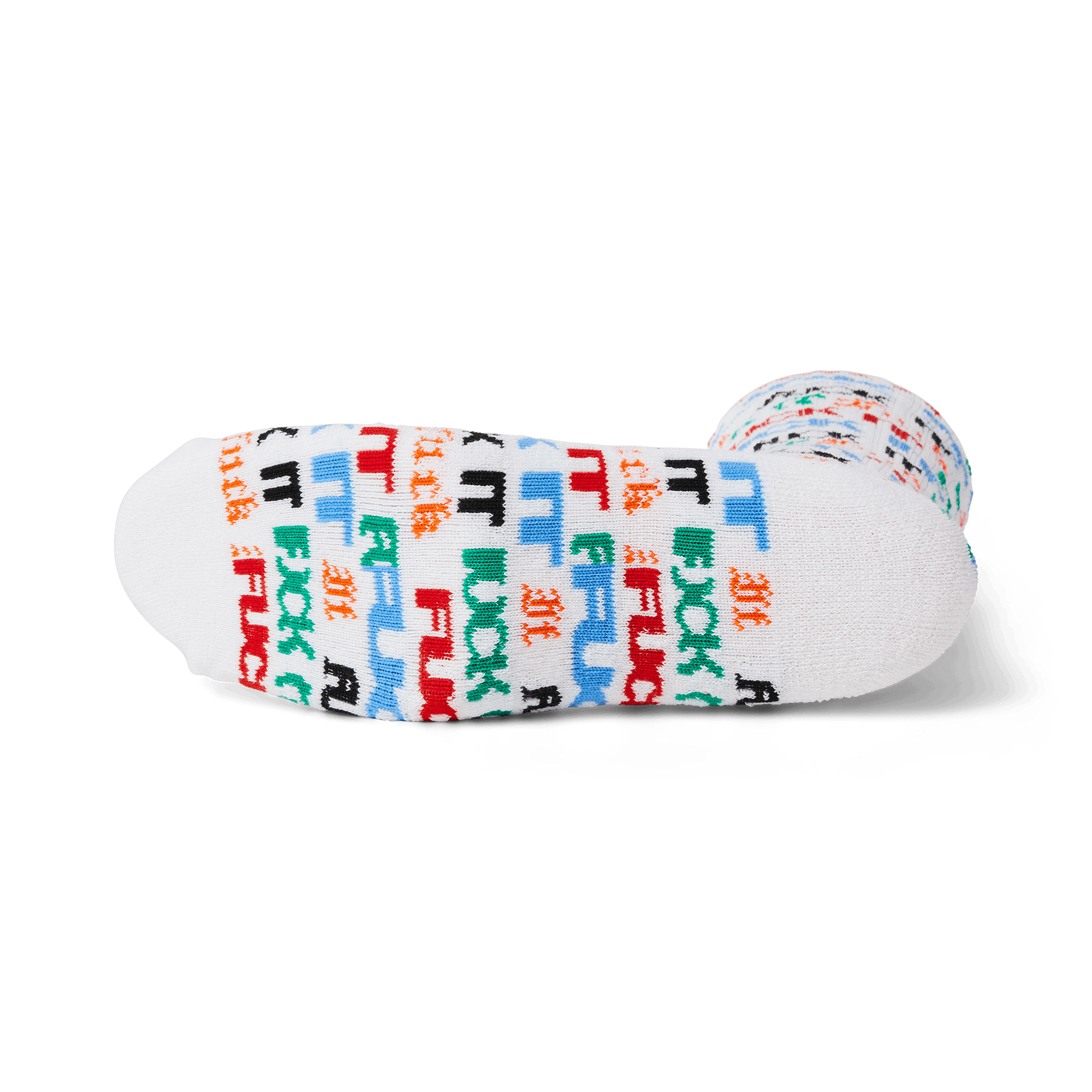 HUF Fuck It Flyer Sock White