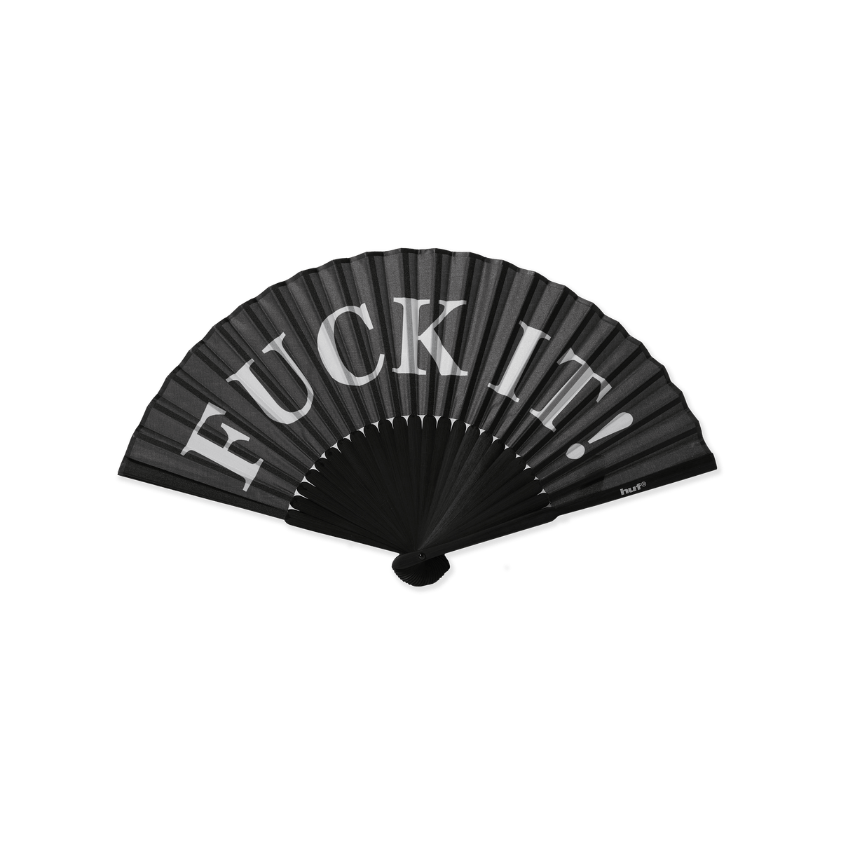 Fuck It Folding Fan - Black
