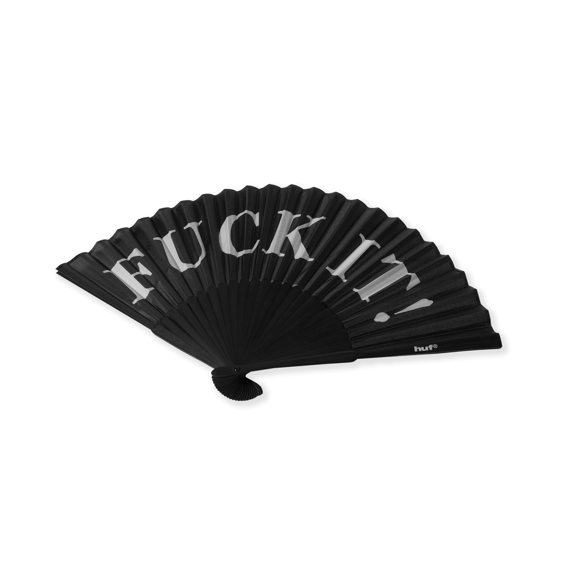 HUF Fuck It Folding Fan - Black