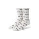 Huf Fuck It Glow Sock White