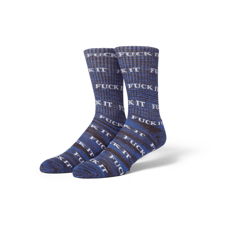 Huf Fuck It Marled Sock Navy