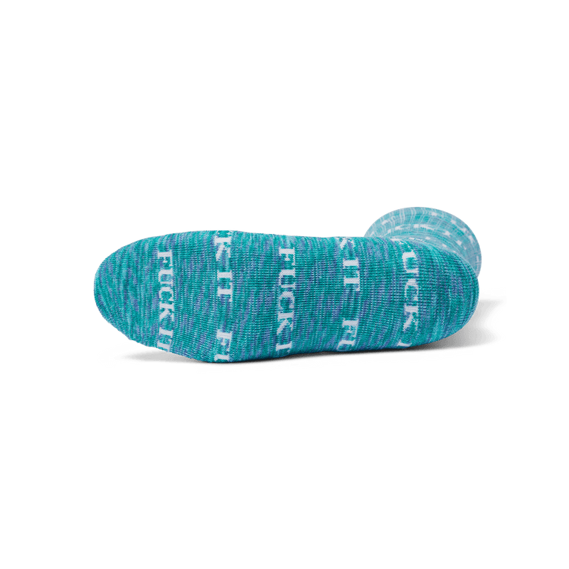 Huf Fuck It Marled Sock Sea Green