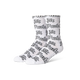 Huf Fuck It Old English Sock White