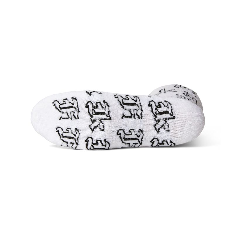 Huf Fuck It Old English Sock White