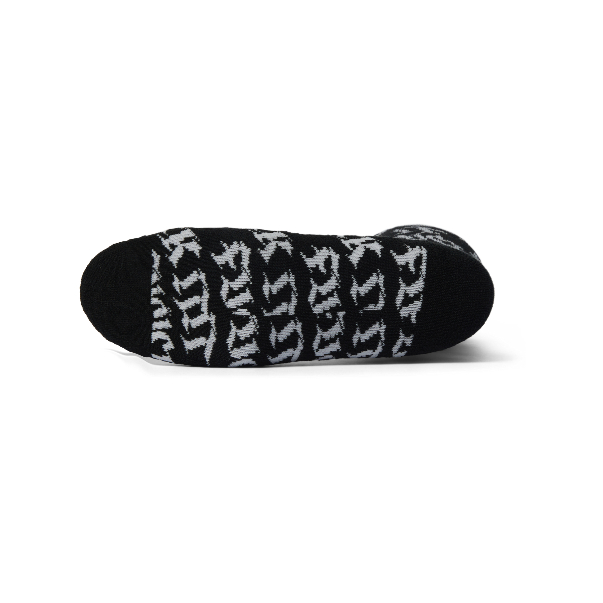 Huf Fuck It Old Style Crew Sock White