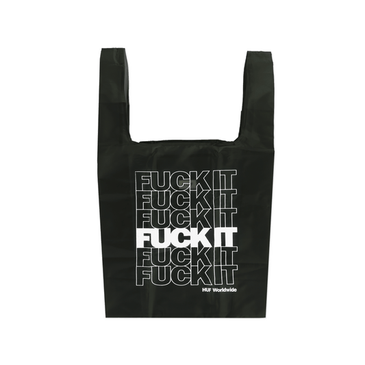 Huf Fuck It Packable Bodega Bag Black
