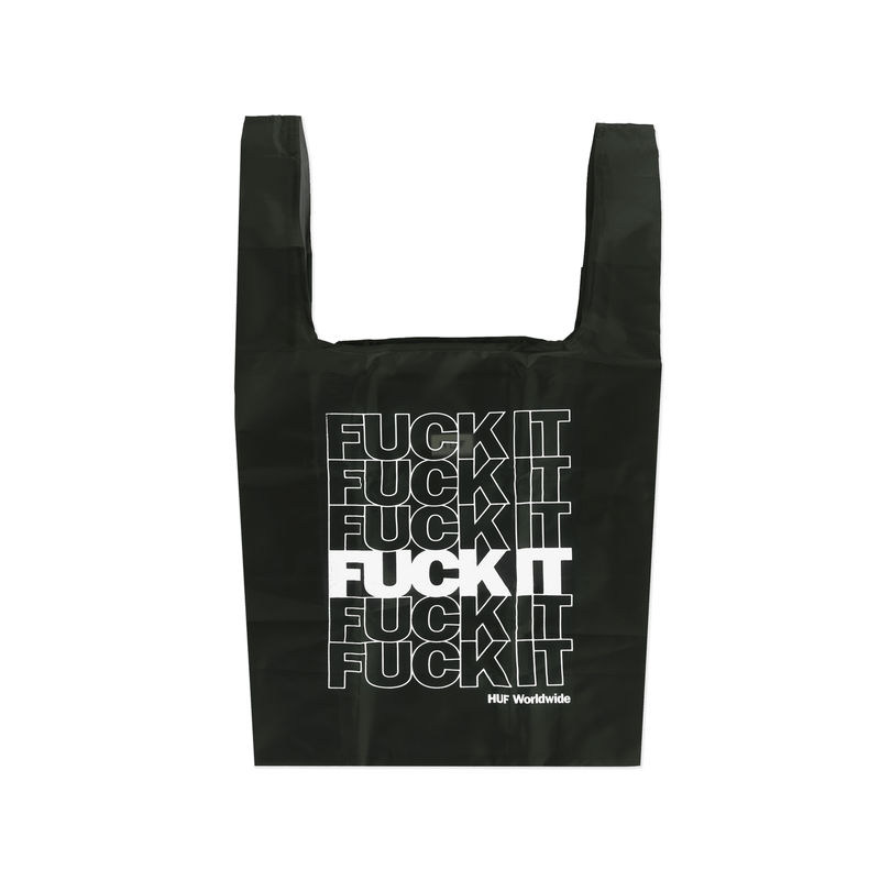 Huf Fuck It Packable Bodega Bag Black