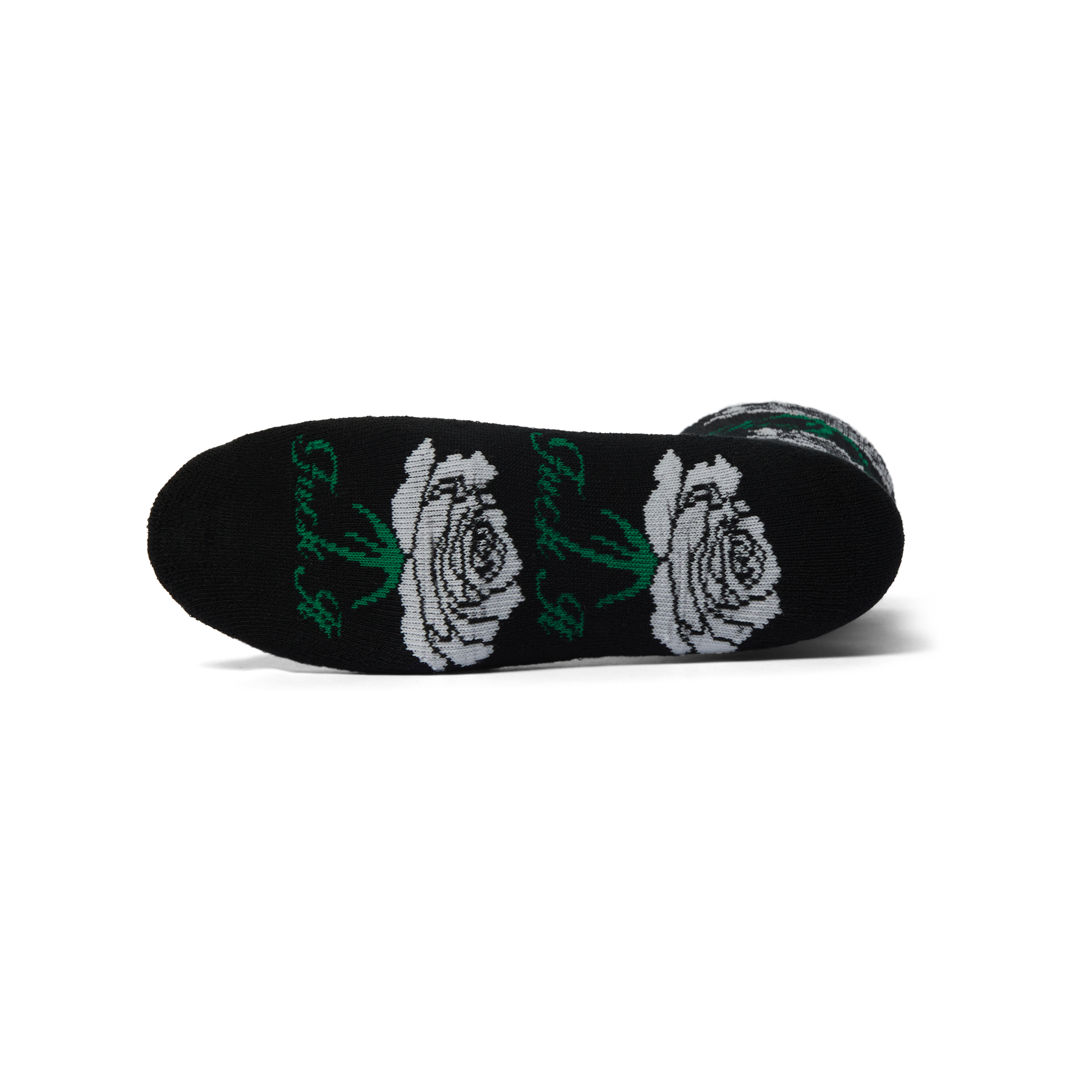 Huf Fuck It Rose Crew Sock White