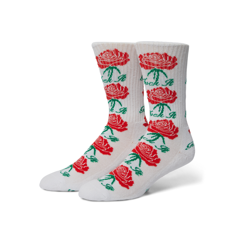 Fuck It Rose Crew Sock