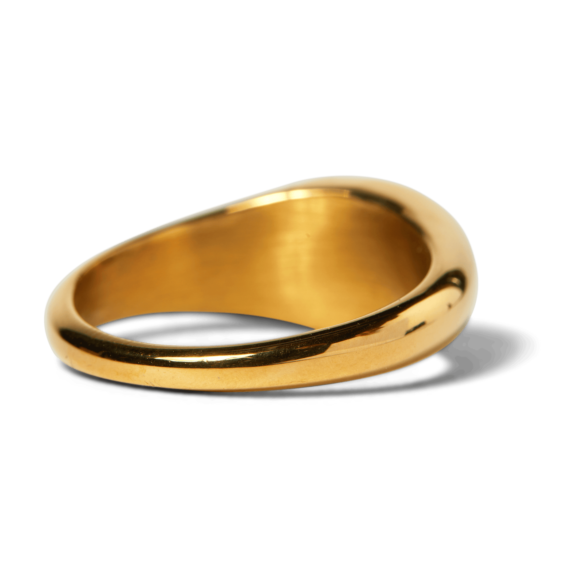 Huf Fuck It Signet Ring Gold