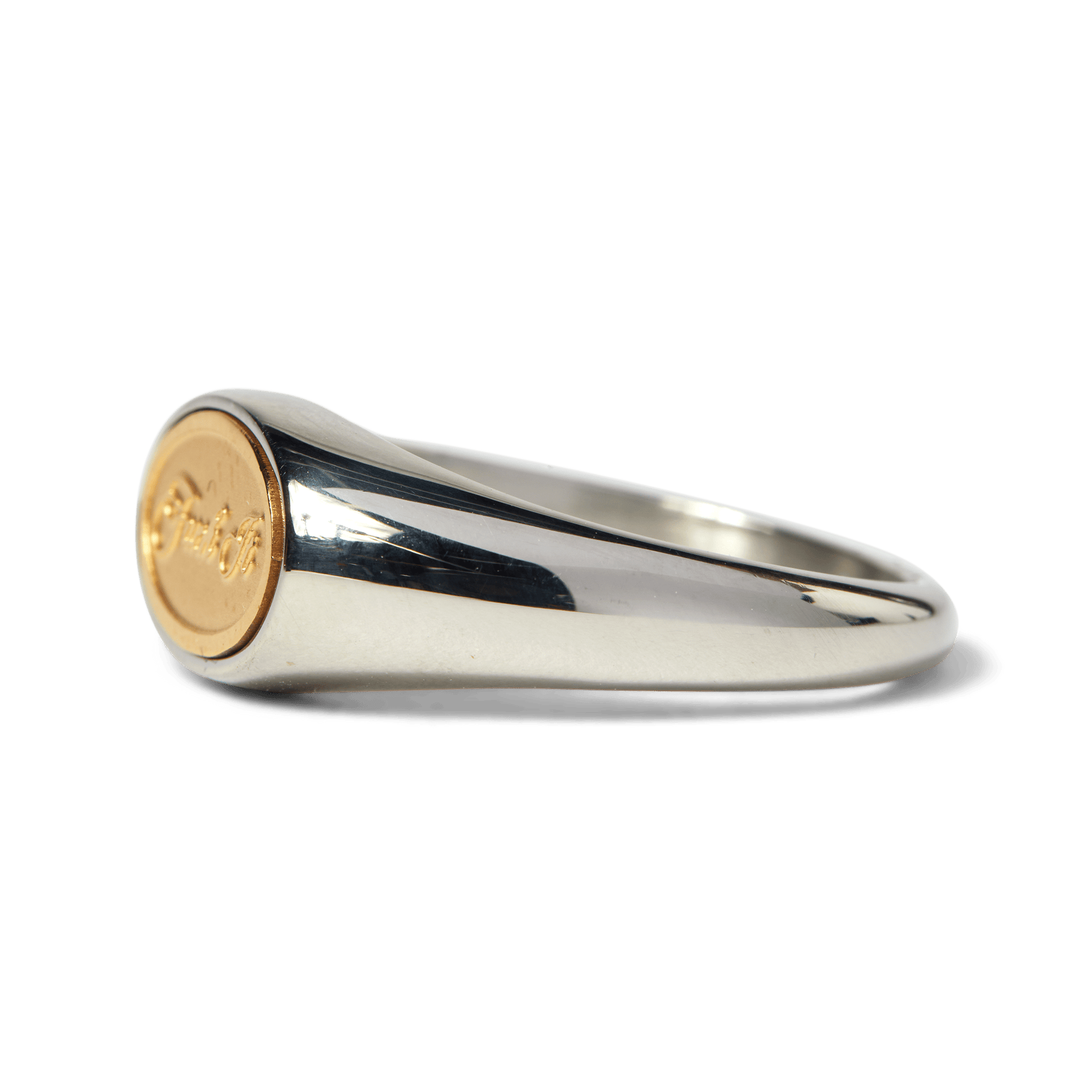 Huf Fuck It Signet Ring Silver