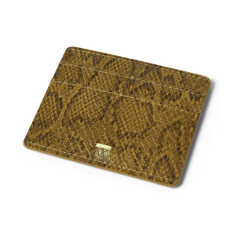HUF Fuck It Snakeskin Cardholder Green
