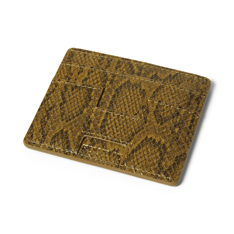 HUF Fuck It Snakeskin Cardholder Green