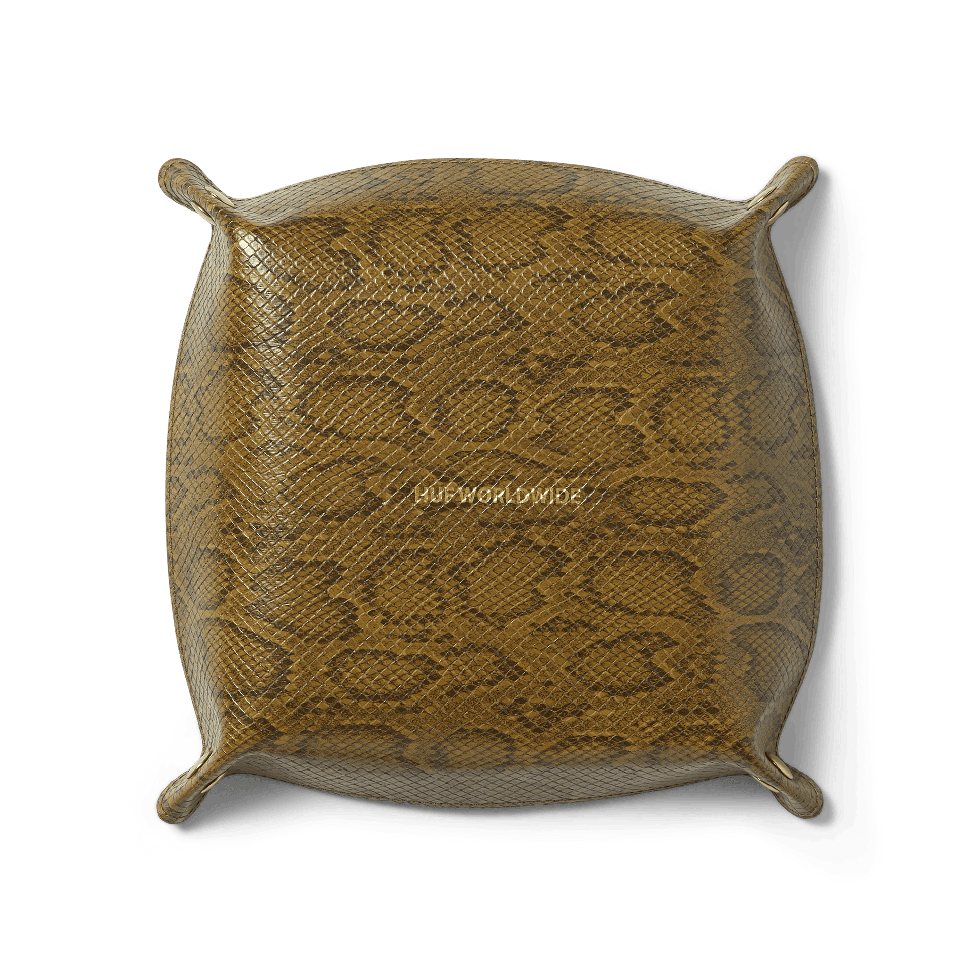 HUF Fuck It Snakeskin Catchall Green