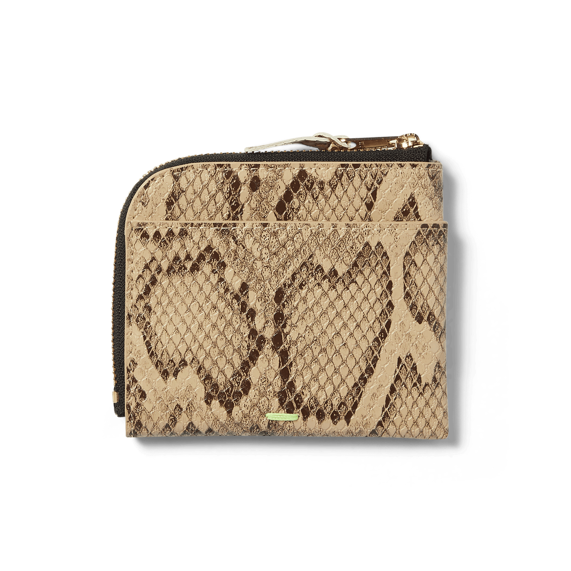 HUF Fuck It Snakeskin Wallet Brown