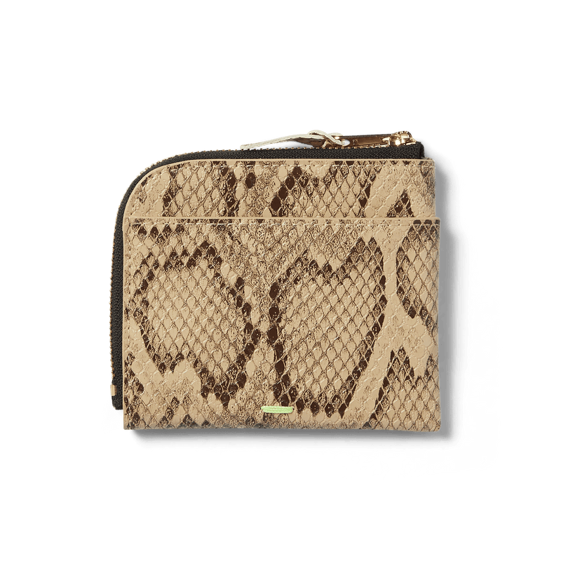 HUF Fuck It Snakeskin Wallet Brown