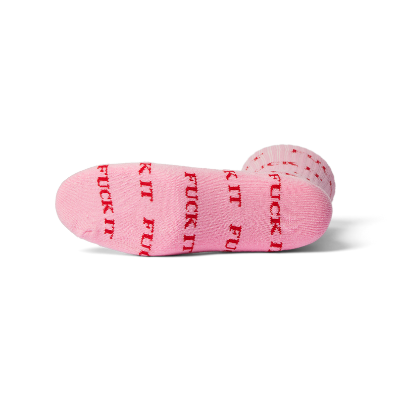 Huf Fuck It Sock Rose