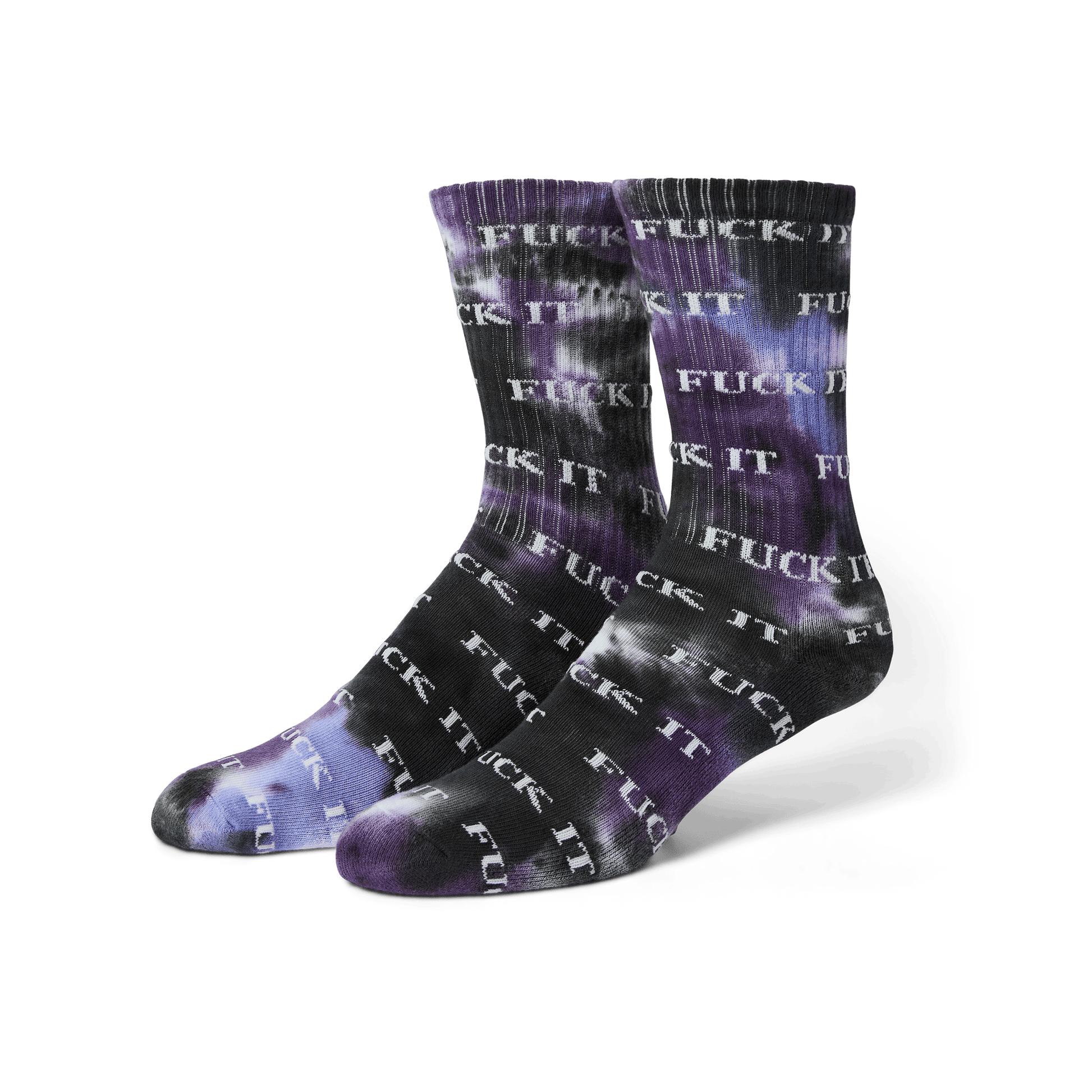HUF Fuck It Tiedye Sock Purple