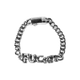 Huf Fuck It Warped Id Bracelet Silver