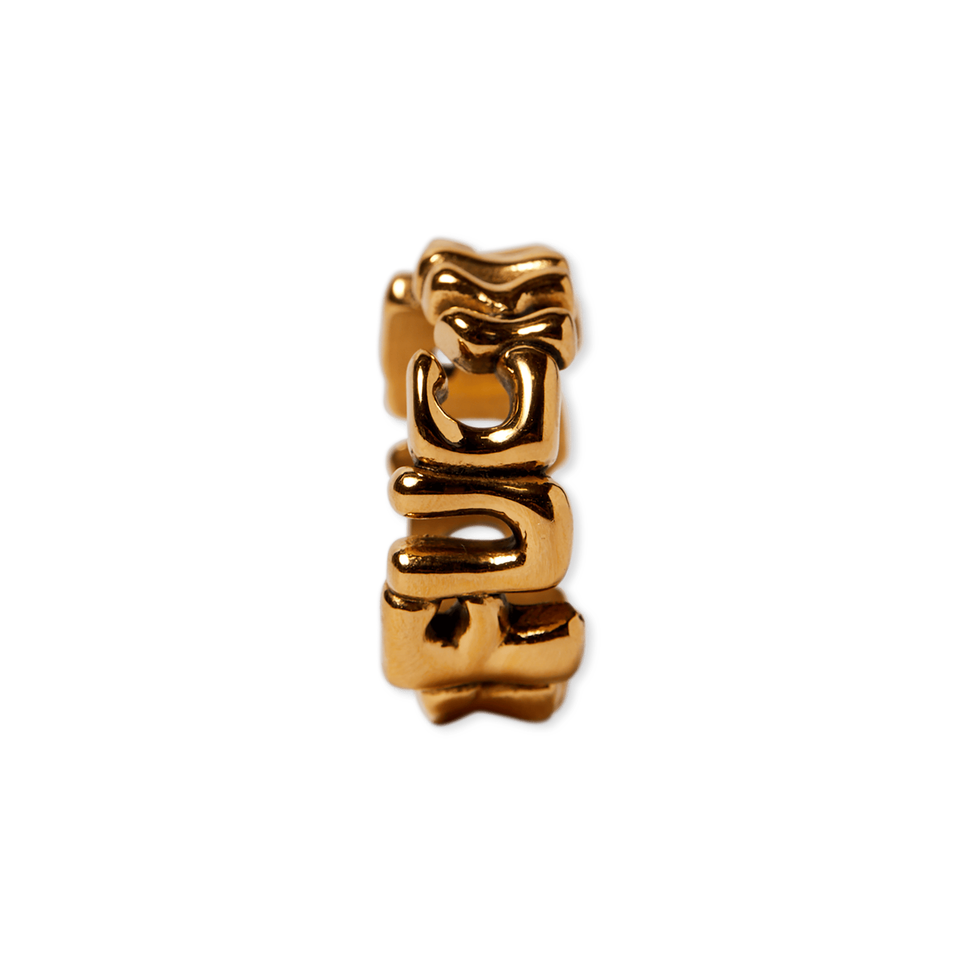 Huf Fuck It Warped Ring Gold