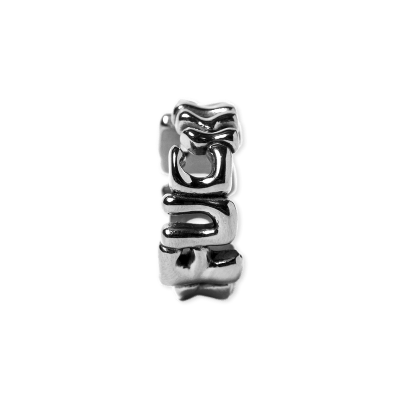 Huf Fuck It Warped Ring Silver