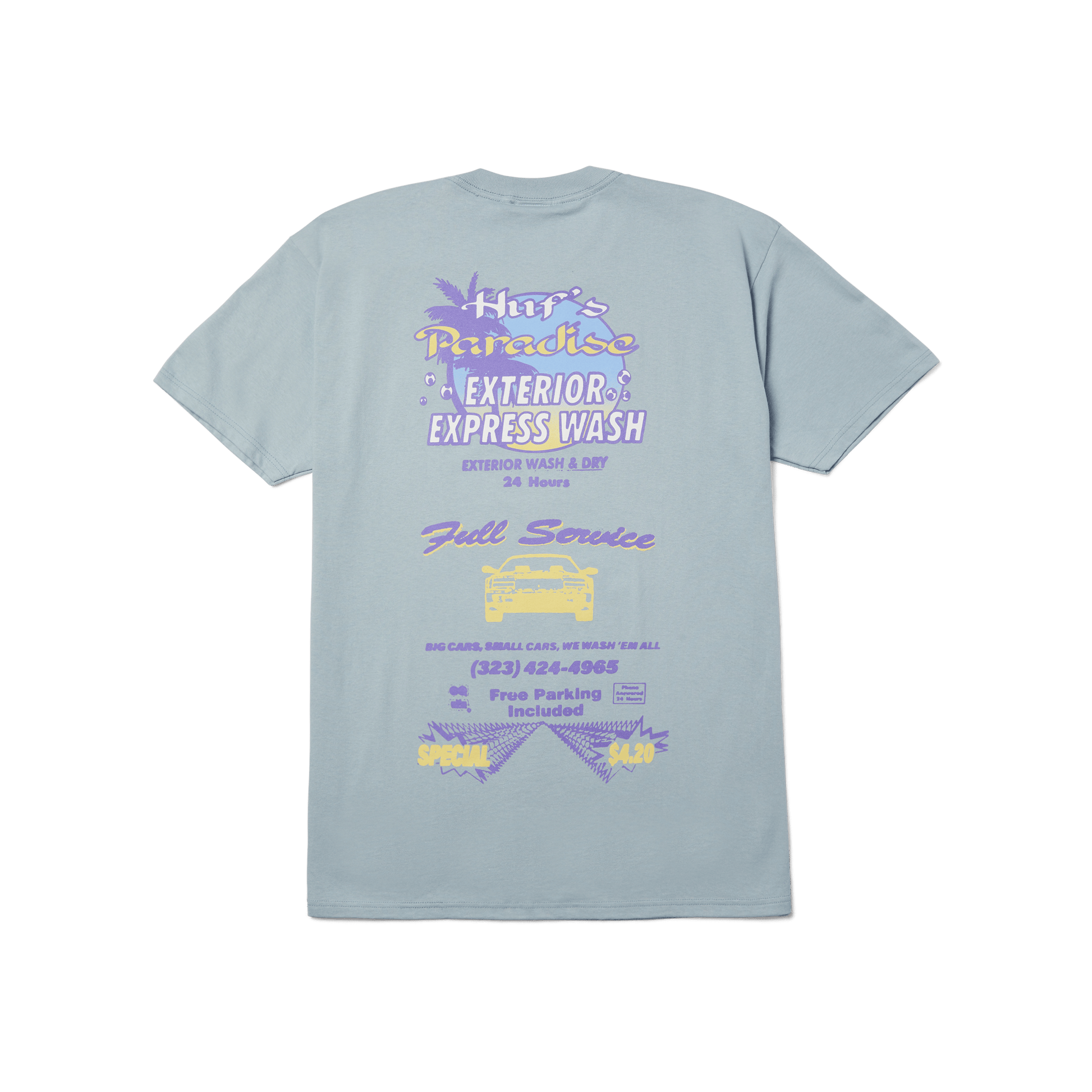 Huf Full Service T-Shirt Sky