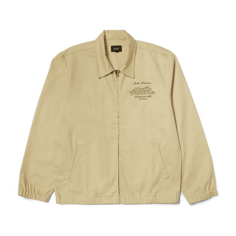 Huf Full Service Shop Jacket Khaki