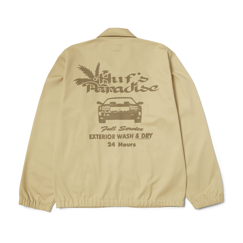 Huf Full Service Shop Jacket Khaki