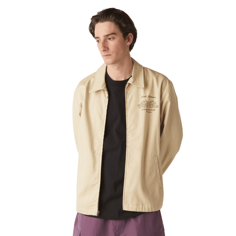 Huf Full Service Shop Jacket Khaki