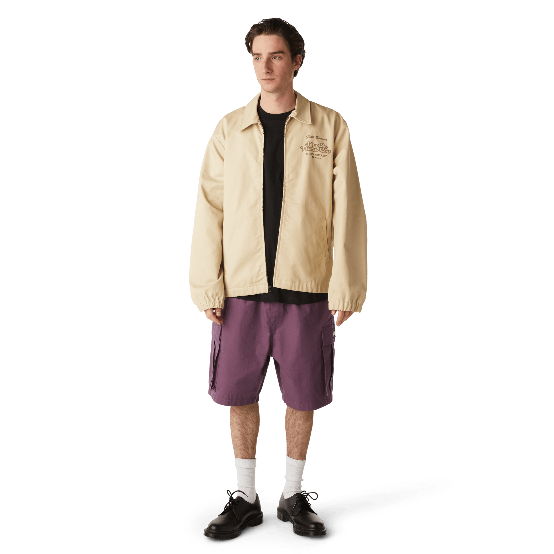 Huf Full Service Shop Jacket Khaki