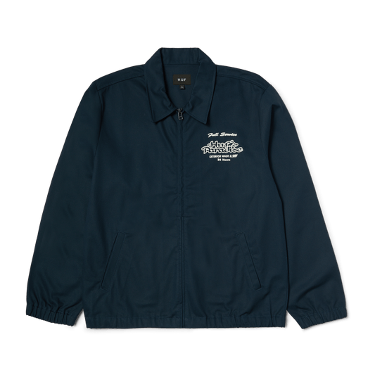 Huf Full Service Shop Jacket Navy