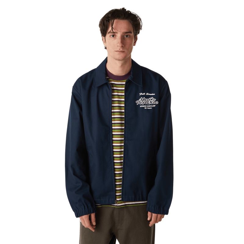 Huf Full Service Shop Jacket Navy