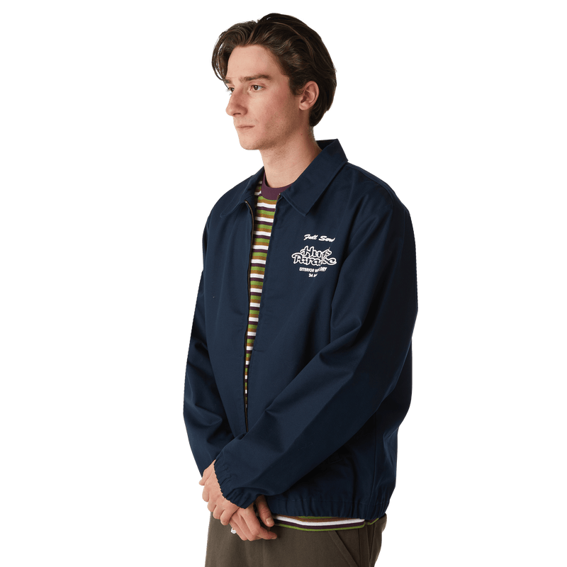 Huf Full Service Shop Jacket Navy