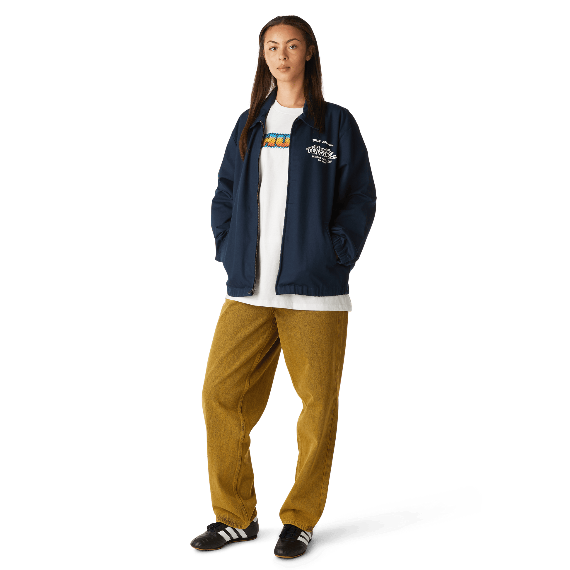 Huf Full Service Shop Jacket Navy