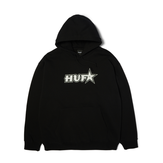 Huf Galaxy Pullover Hoodie Black