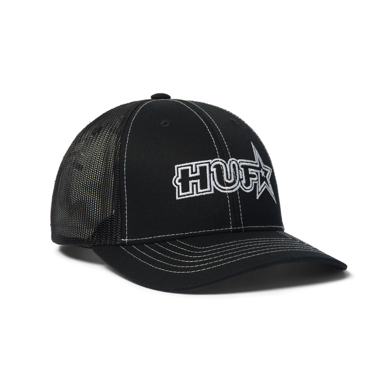 Huf Galaxy Trucker Hat Black
