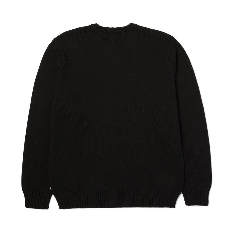 Huf Gift Bear Intarsia Sweater Black