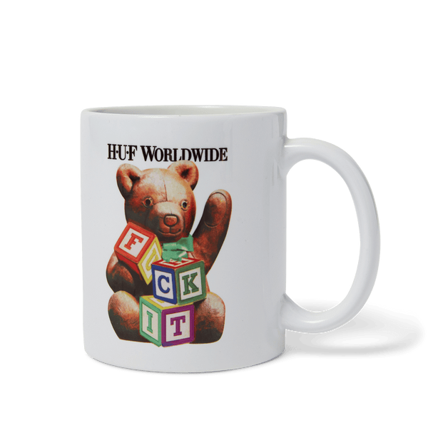 Huf Gift Bear Mug White