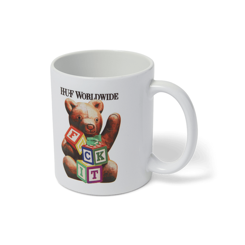 Huf Gift Bear Mug White