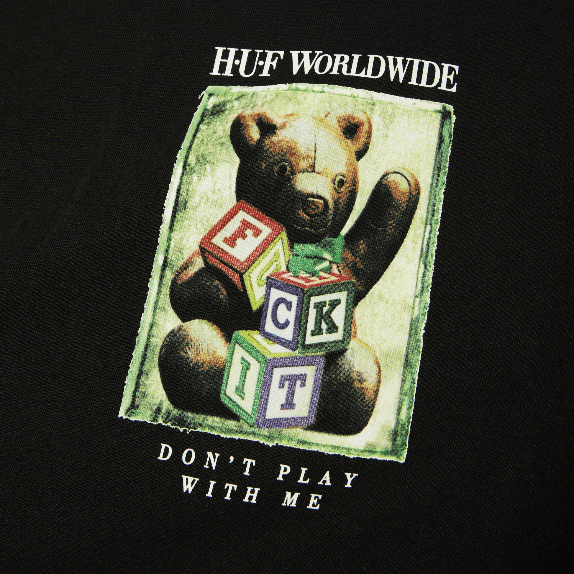 Huf Gift Bear T-Shirt Black