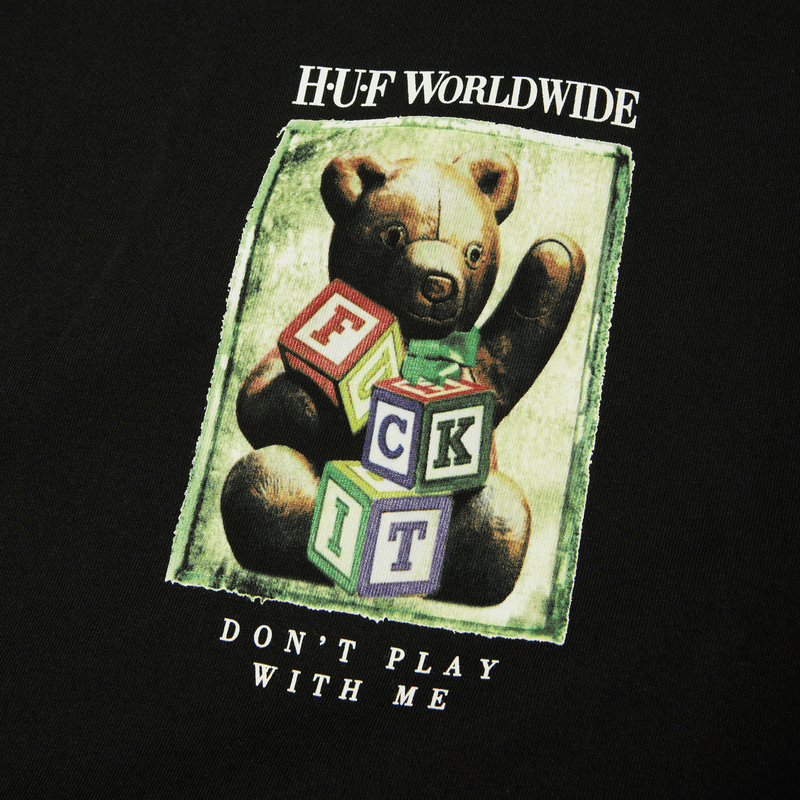 Huf Gift Bear T-Shirt Black